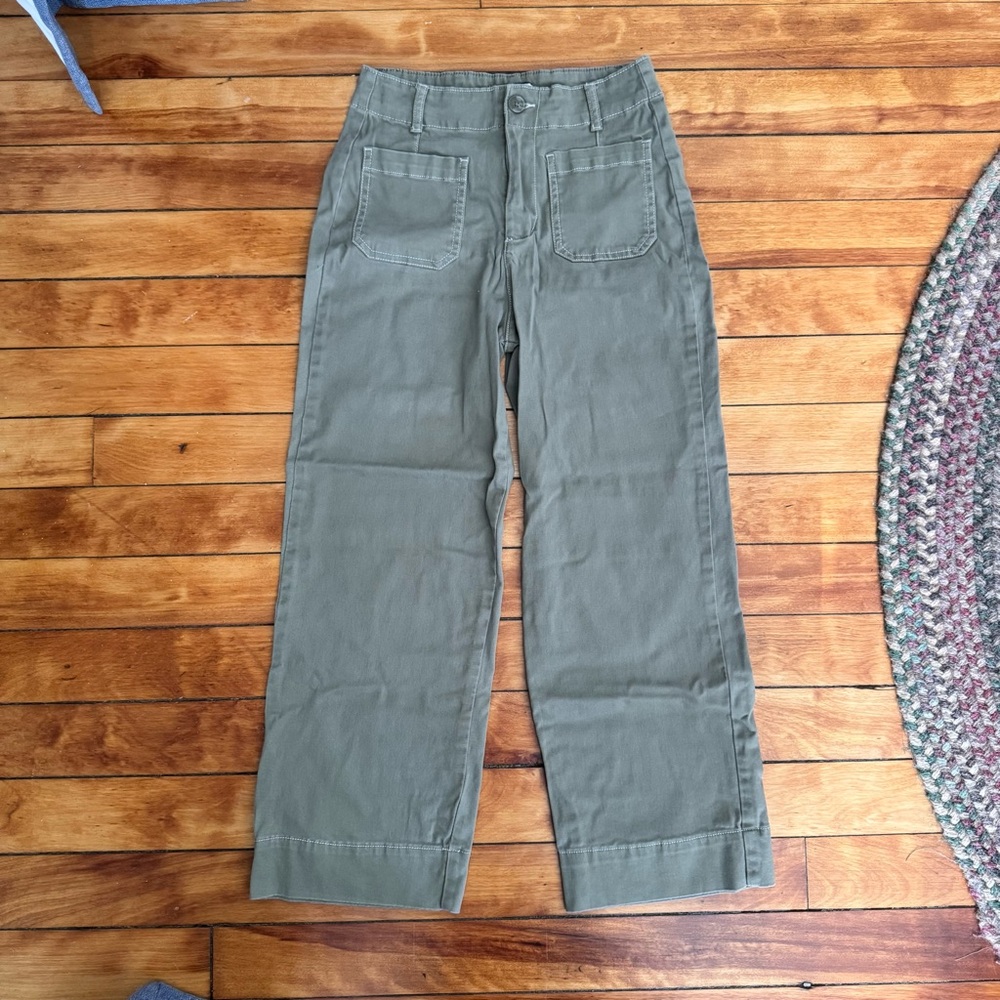 Wide Leg Sailor Pant